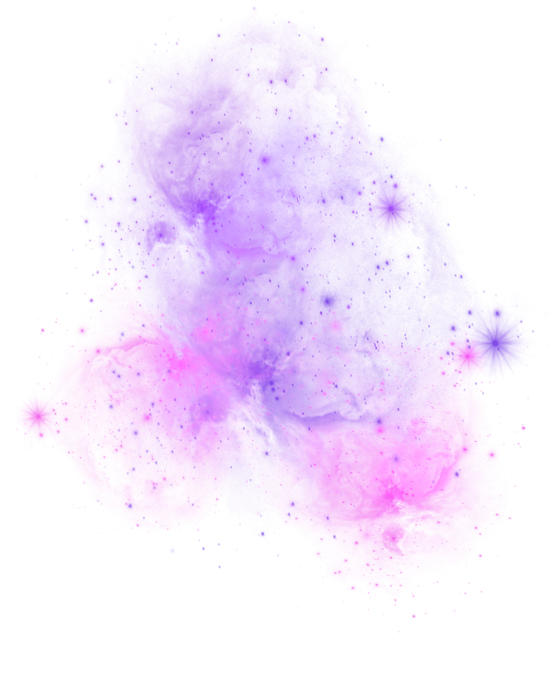 Purple & Violet Space Galaxy Overlay Background